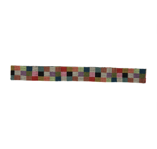 Checkered multi hat band