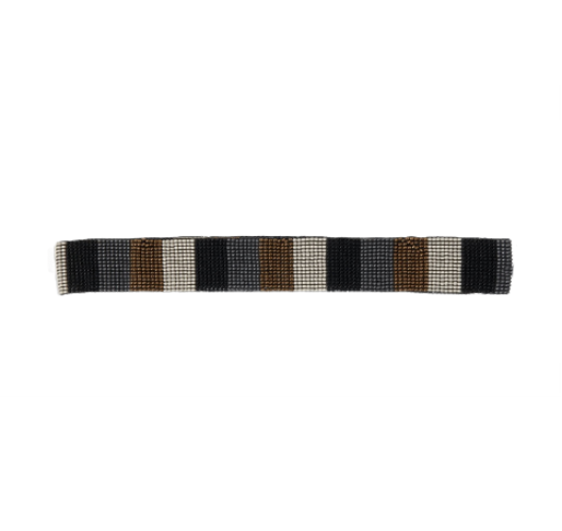Colorblock natural hat band