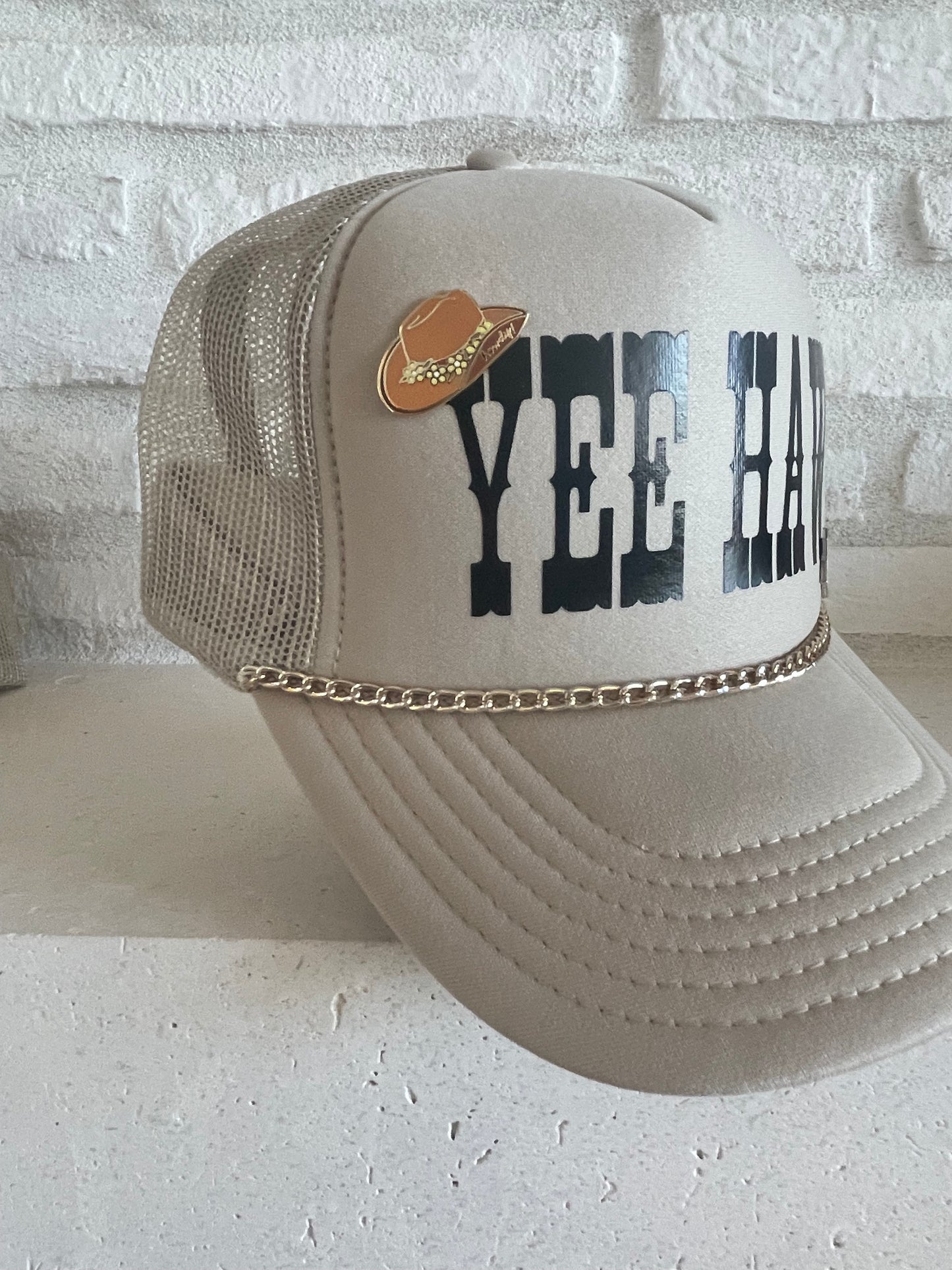 yeehaw trucker hat customized