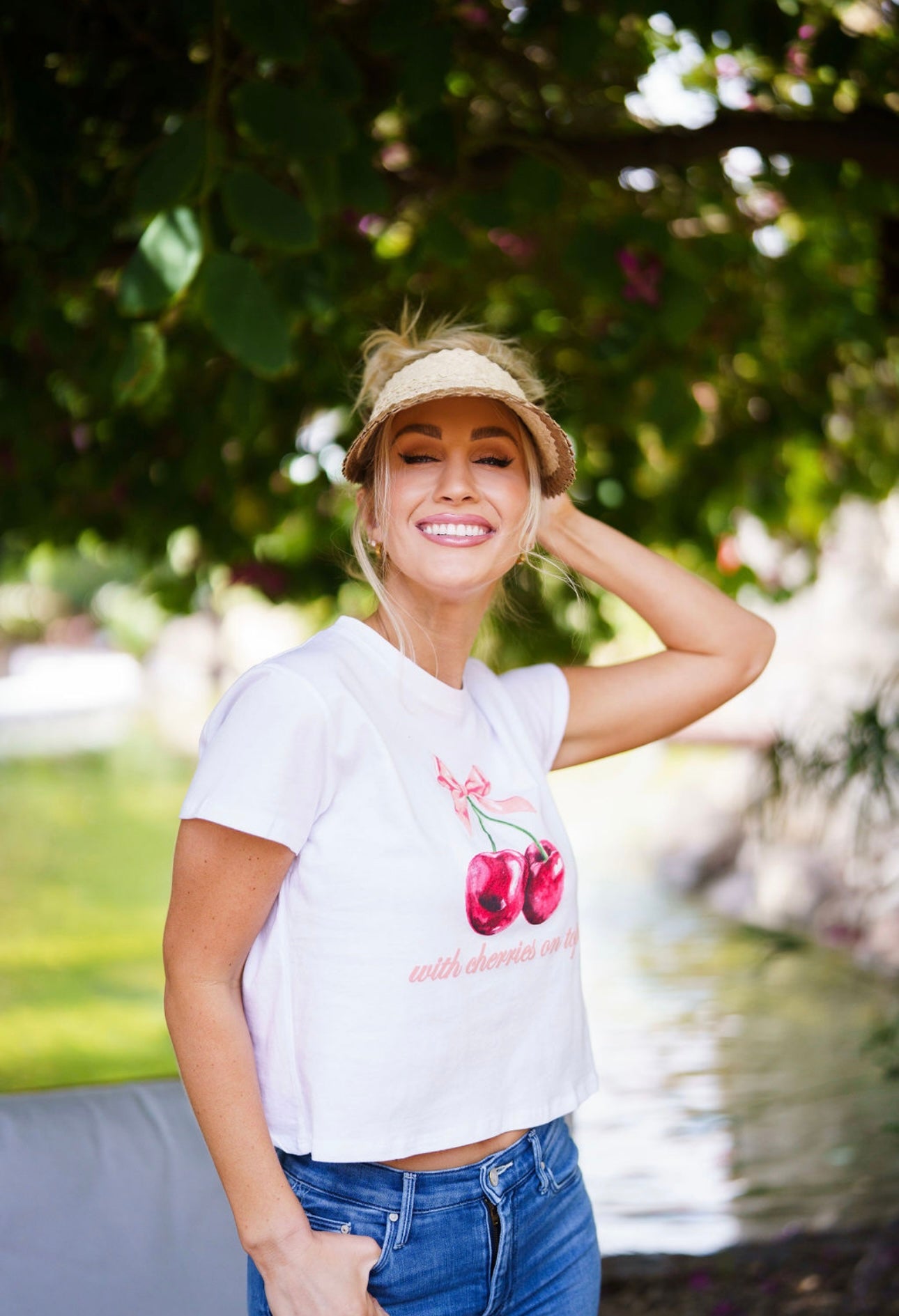 the native visor tan & natural lifestyle
