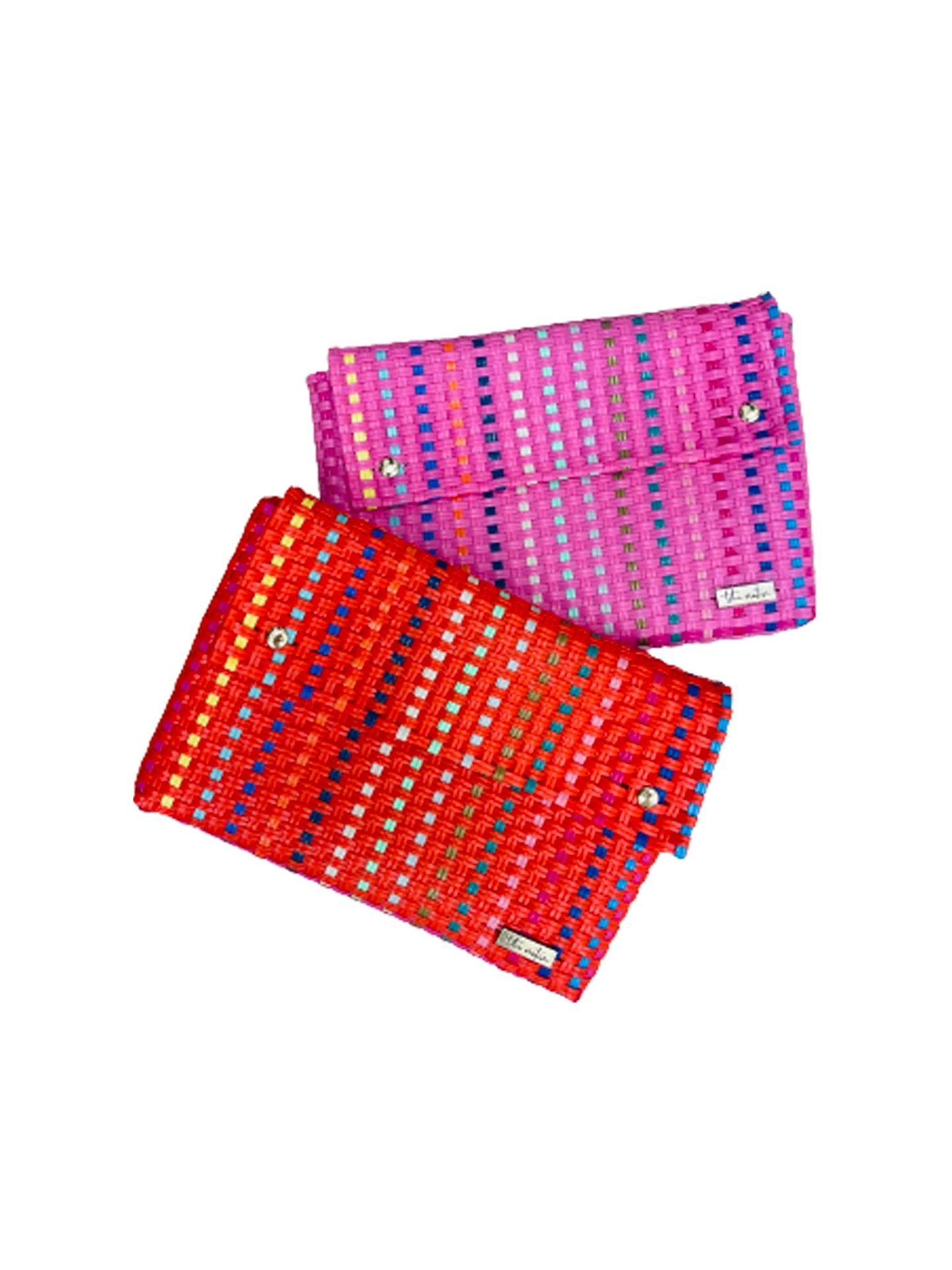 playa clutch pink and coral