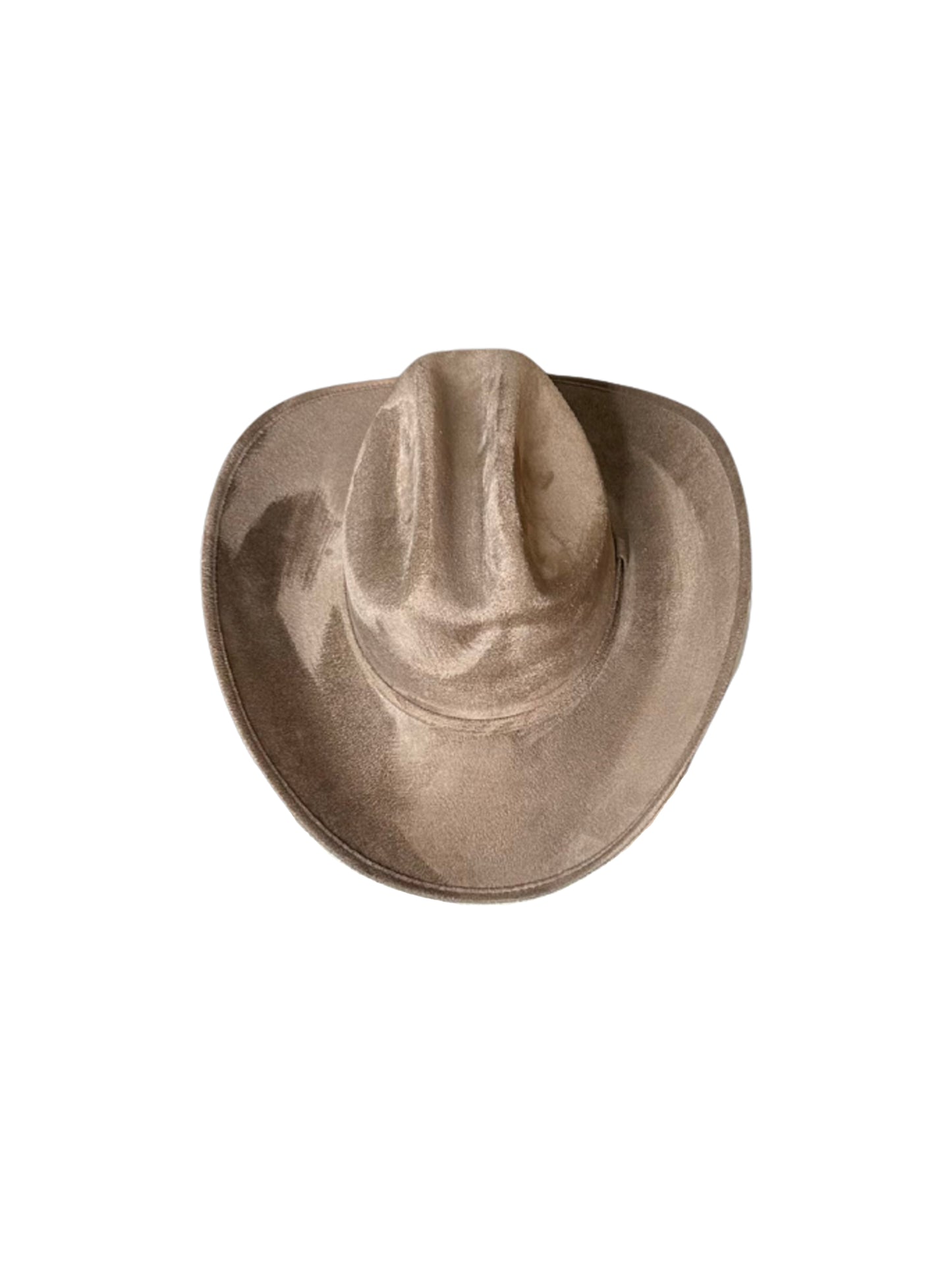 suede cowboy hat mocha