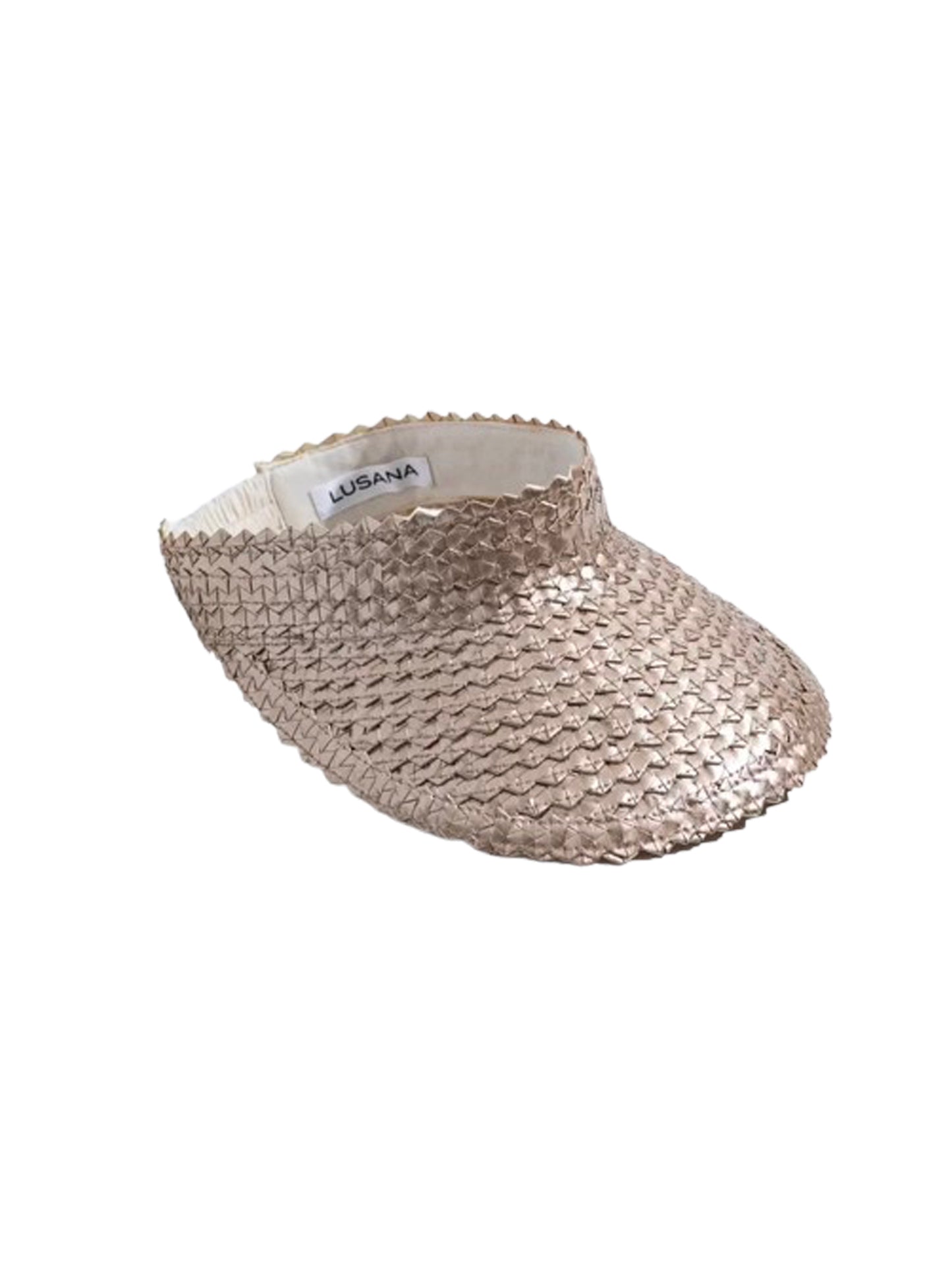 the native visor metallic gold