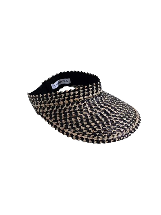 the native visor black and natural