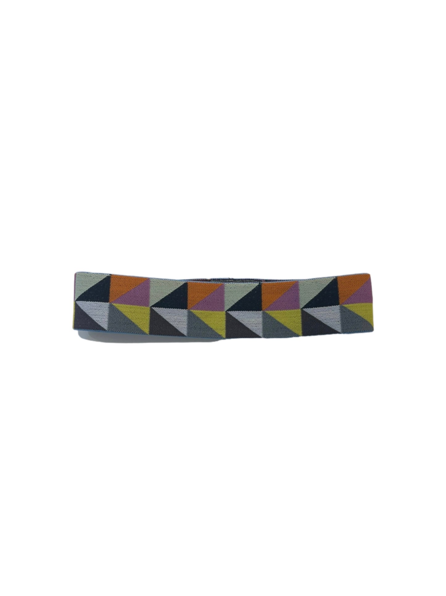 elastic hat band 2 inch colorful chevron