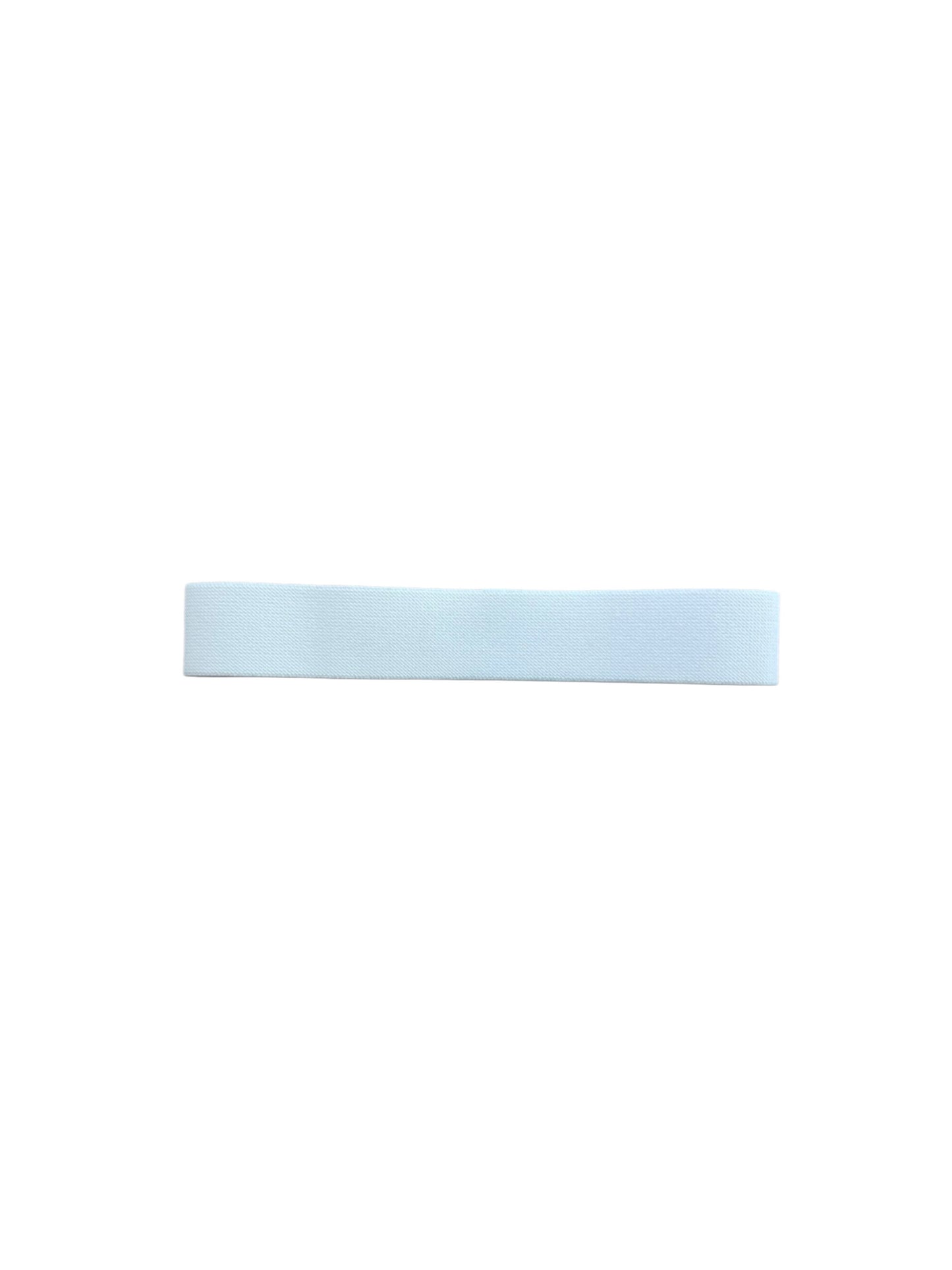 elastic hat band 1.5 inch white
