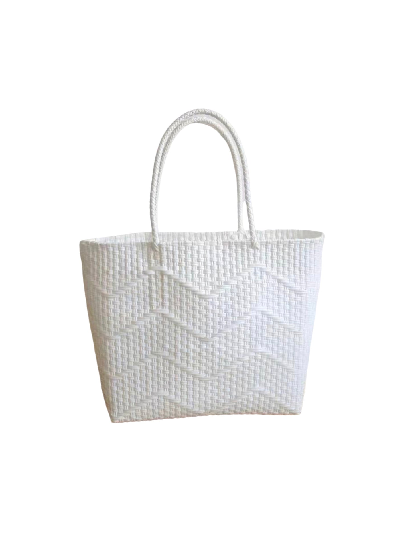 White playa tote small