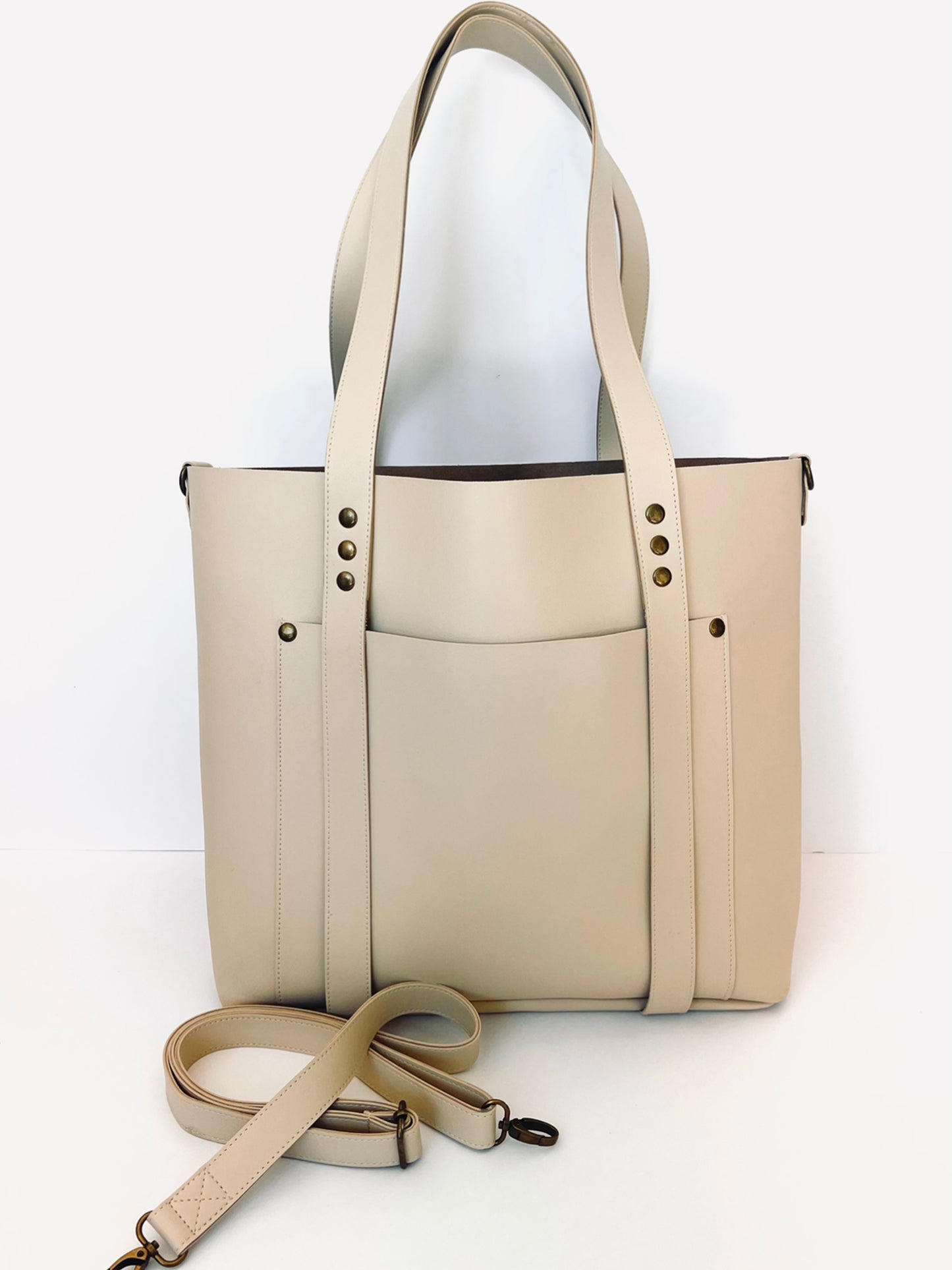 the everywhere tote ivory full bag