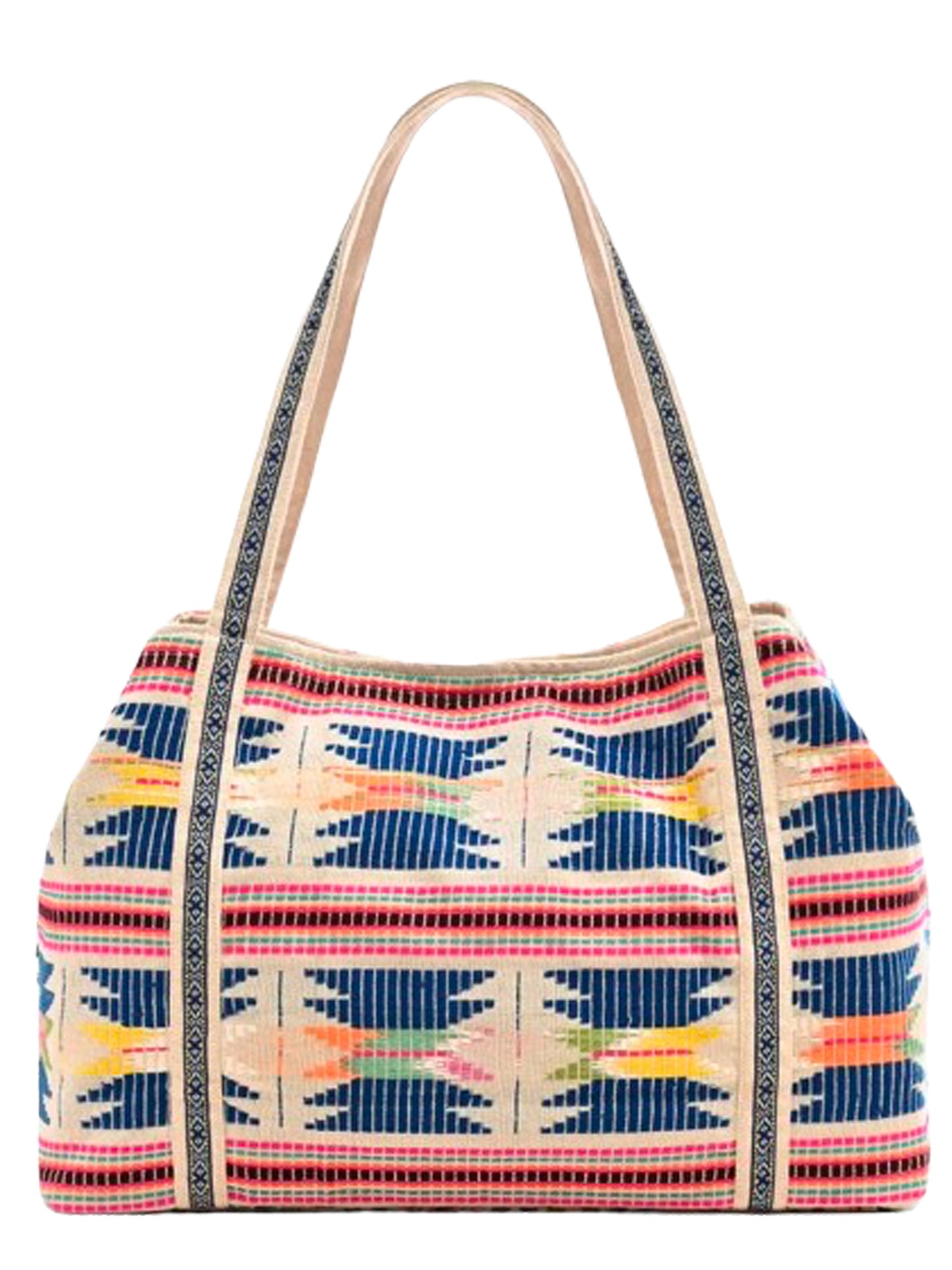 confetti aztec embellished tote