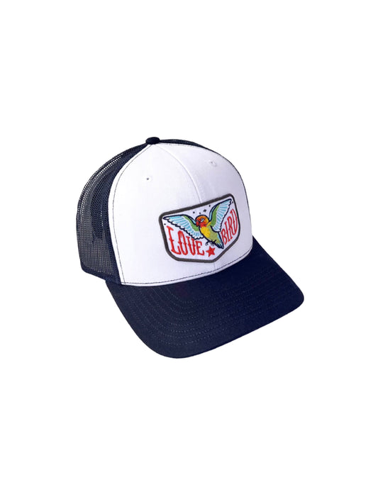 love bird trucker hat