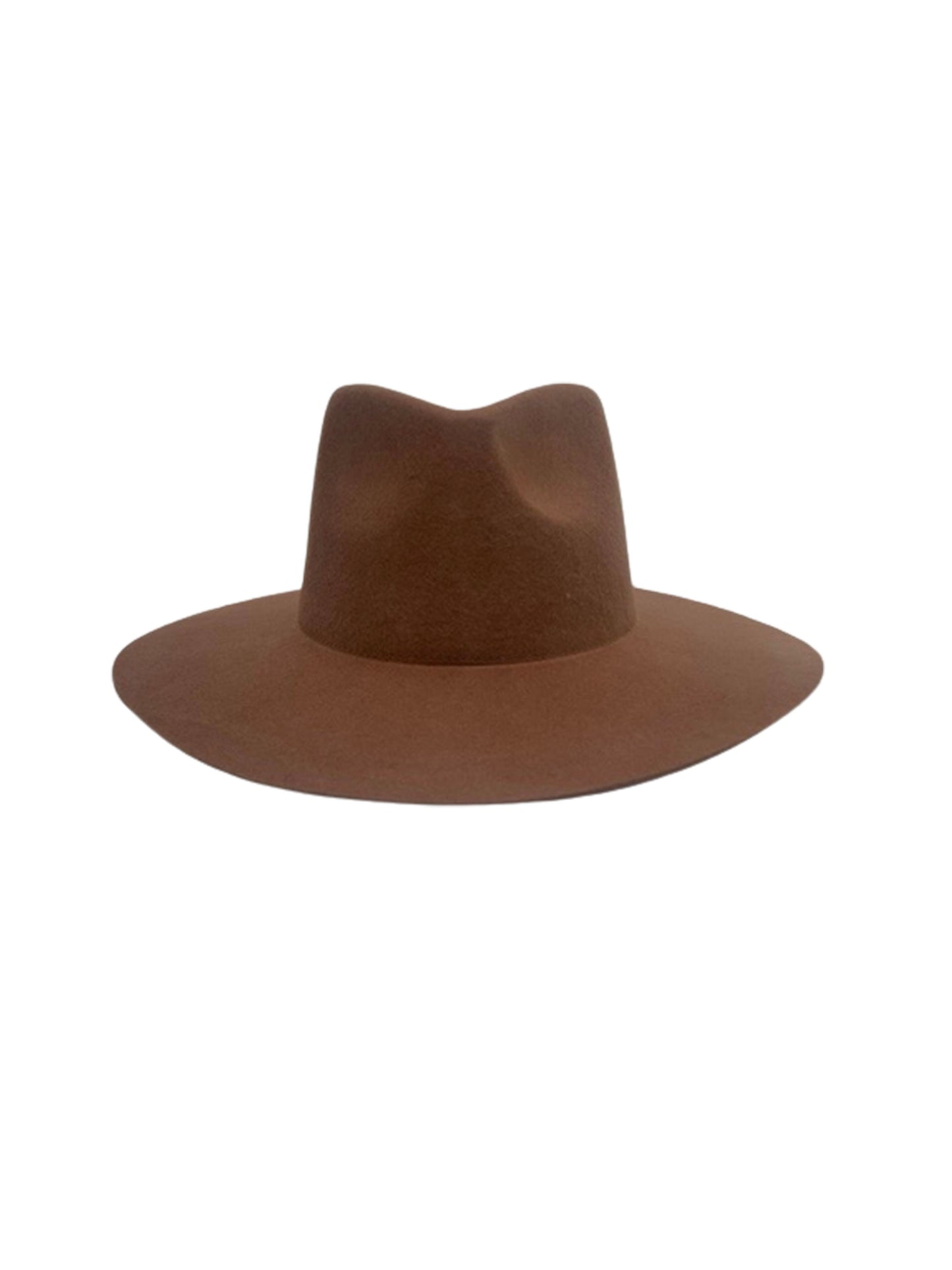 rancher hat chocolate front