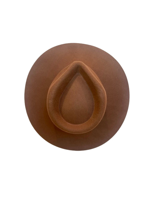 rancher hat chocolate top
