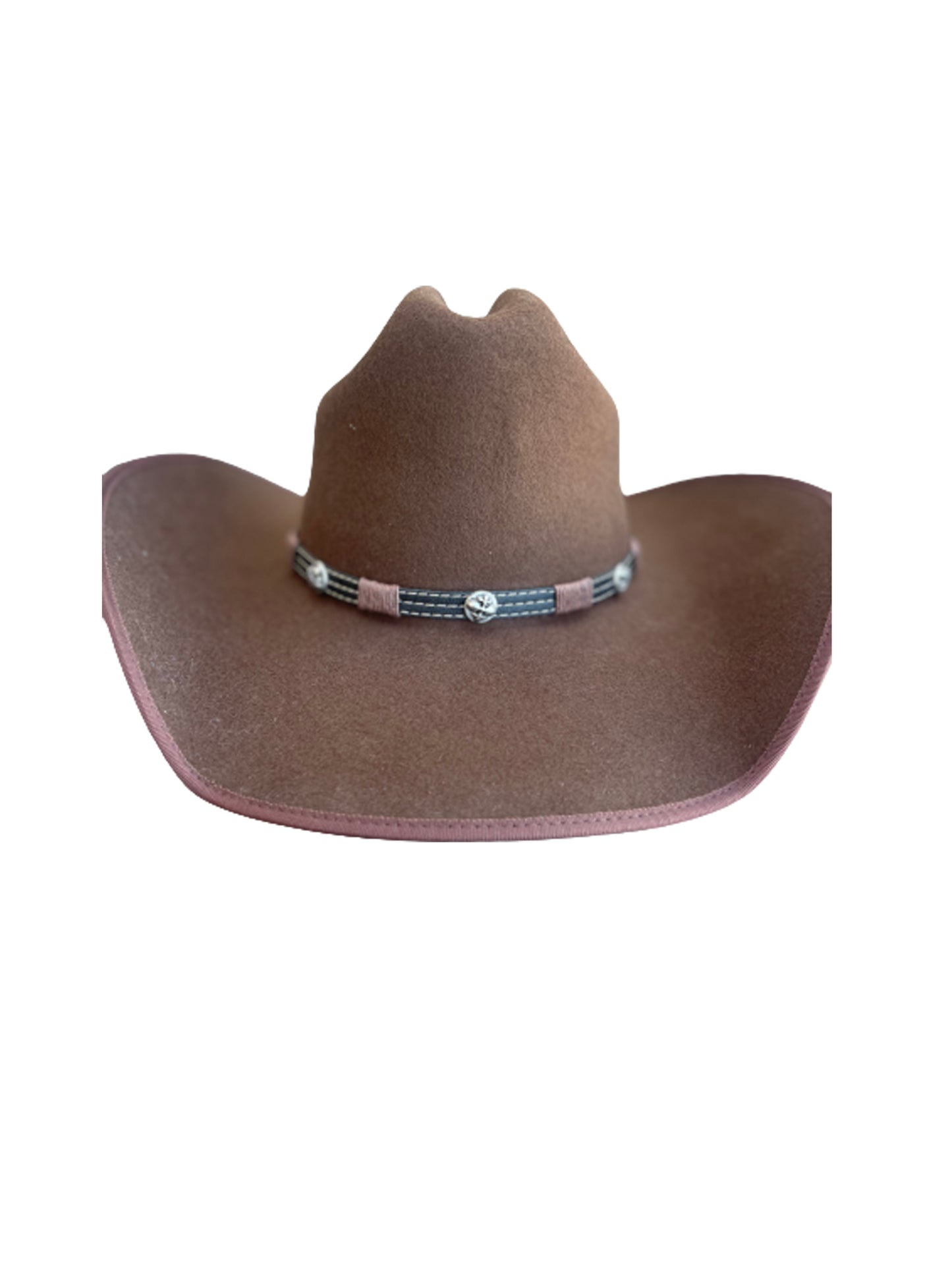 wool cowboy hat brown