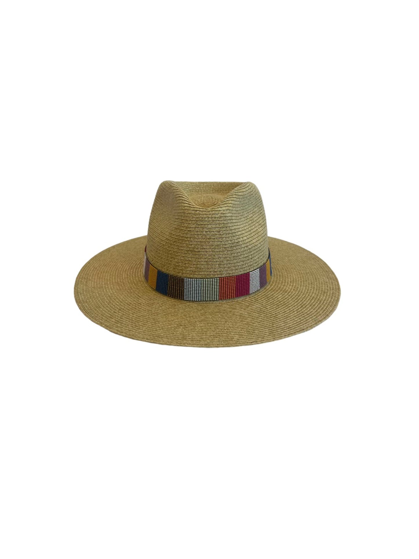 the native hat natural with color block multi hat band