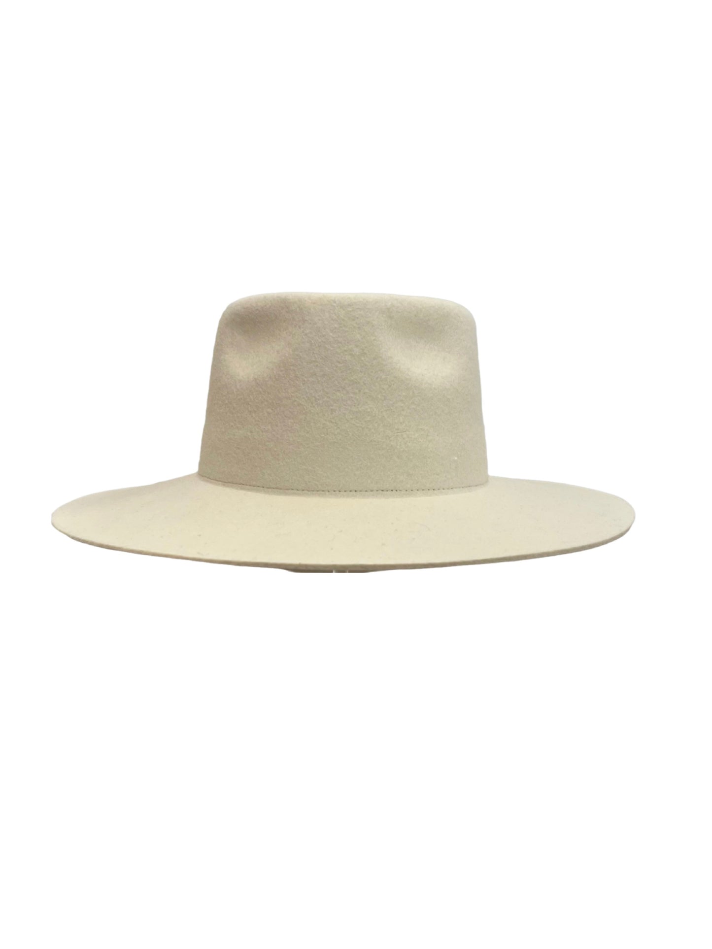 the fedora hat ivory front