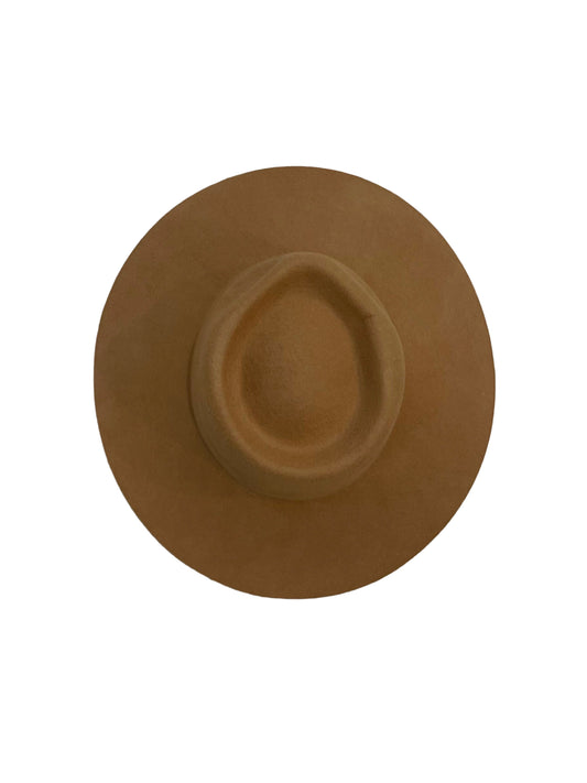 the fedora hat tan top