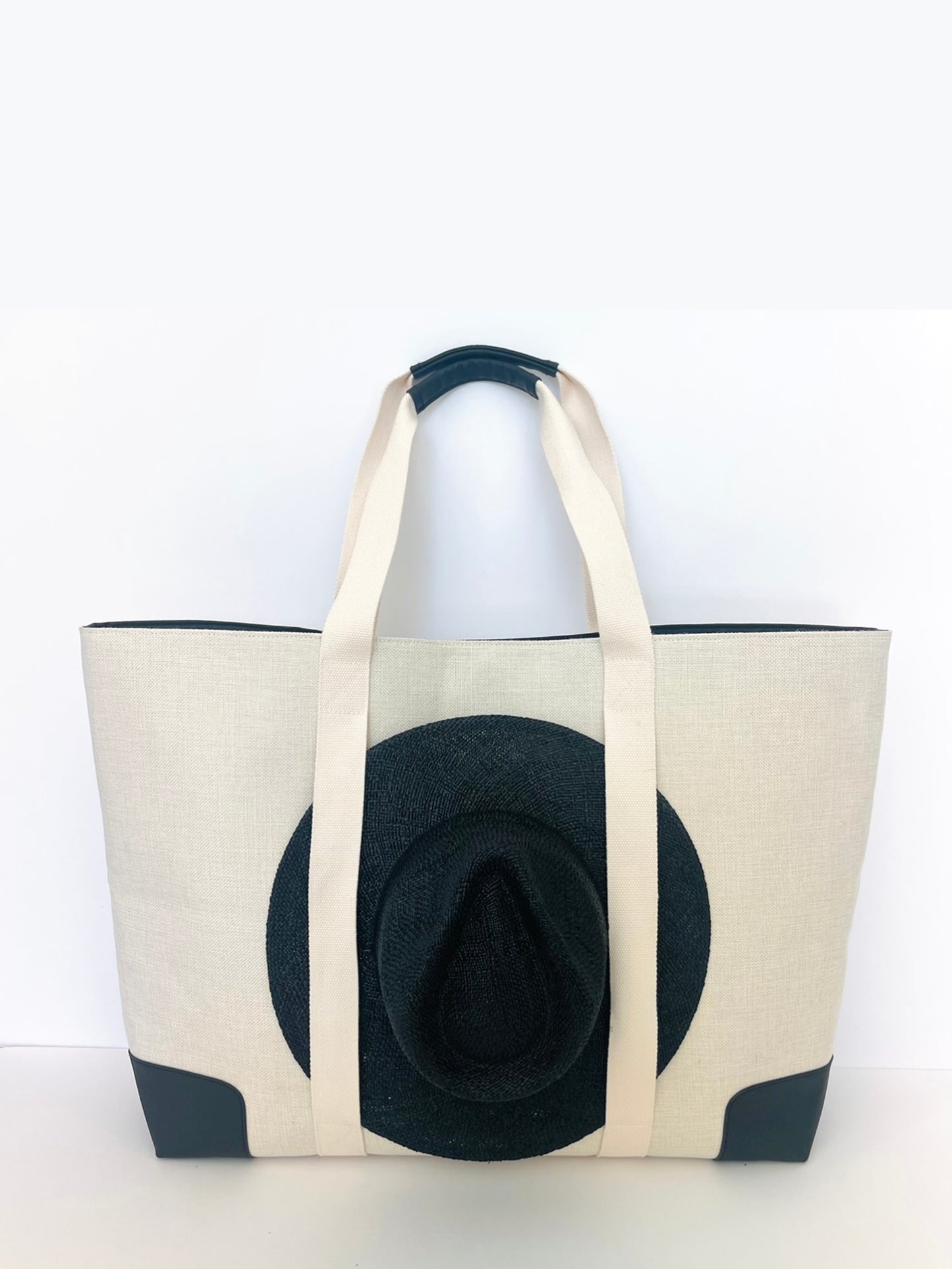the native tote large with hat