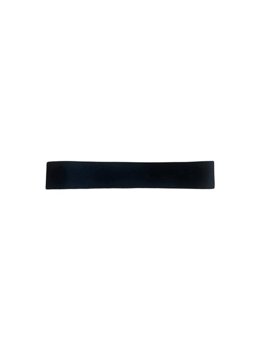 elastic hat band 1.5 inch reversible black and gold