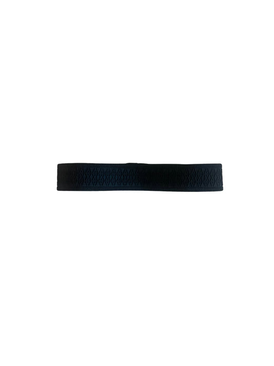 elastic hat band 1.5 inch black tribal