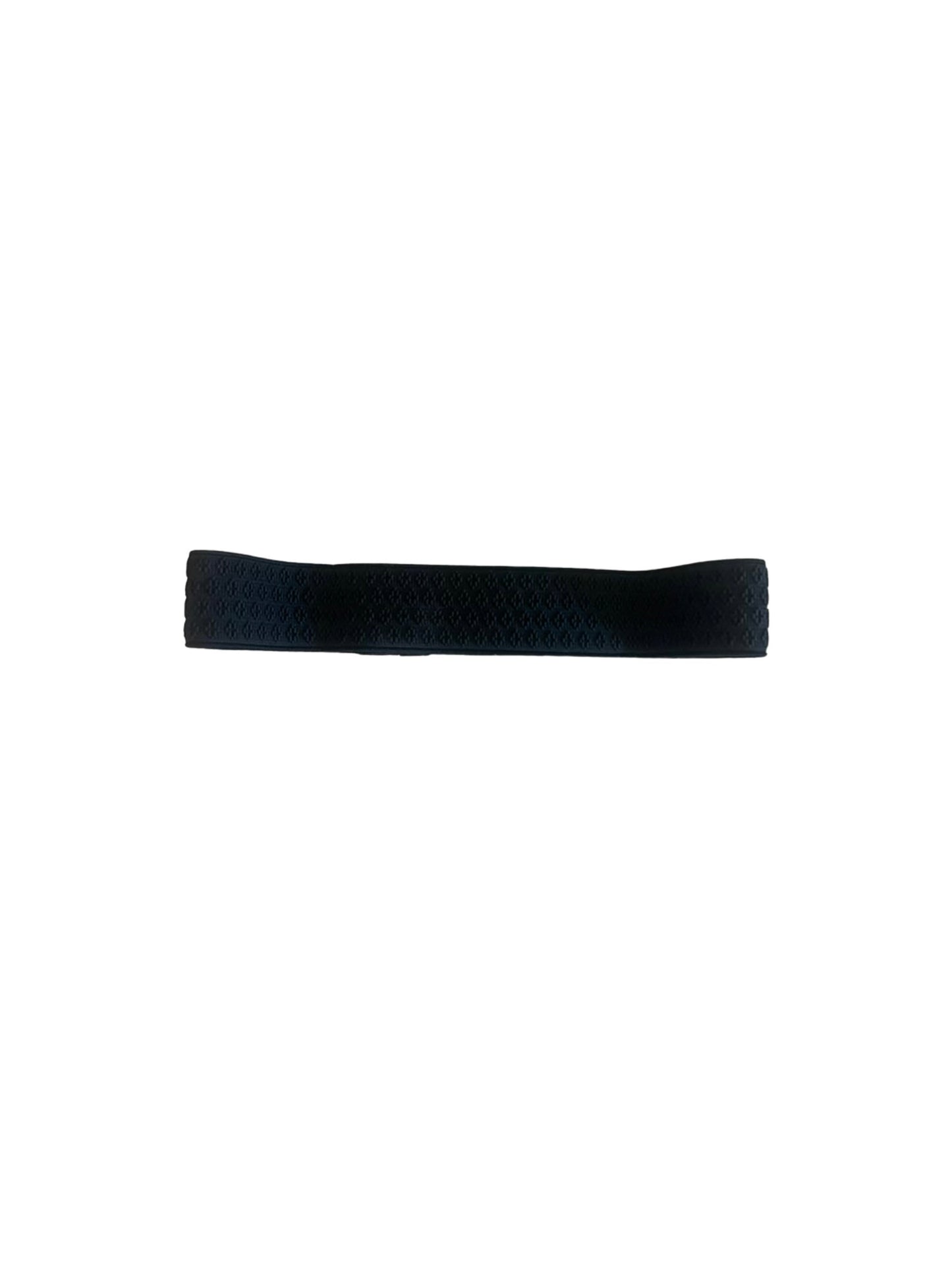 elastic hat band 1.5 inch patterned black